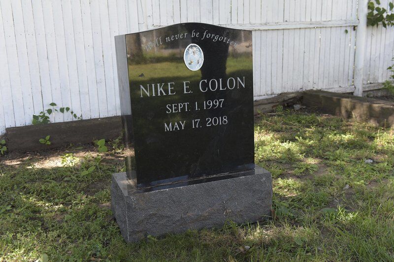 The pain of burying her son twice